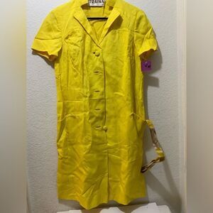 Vintage Traina ILGWU Vintage international ladies garment workers union dress M